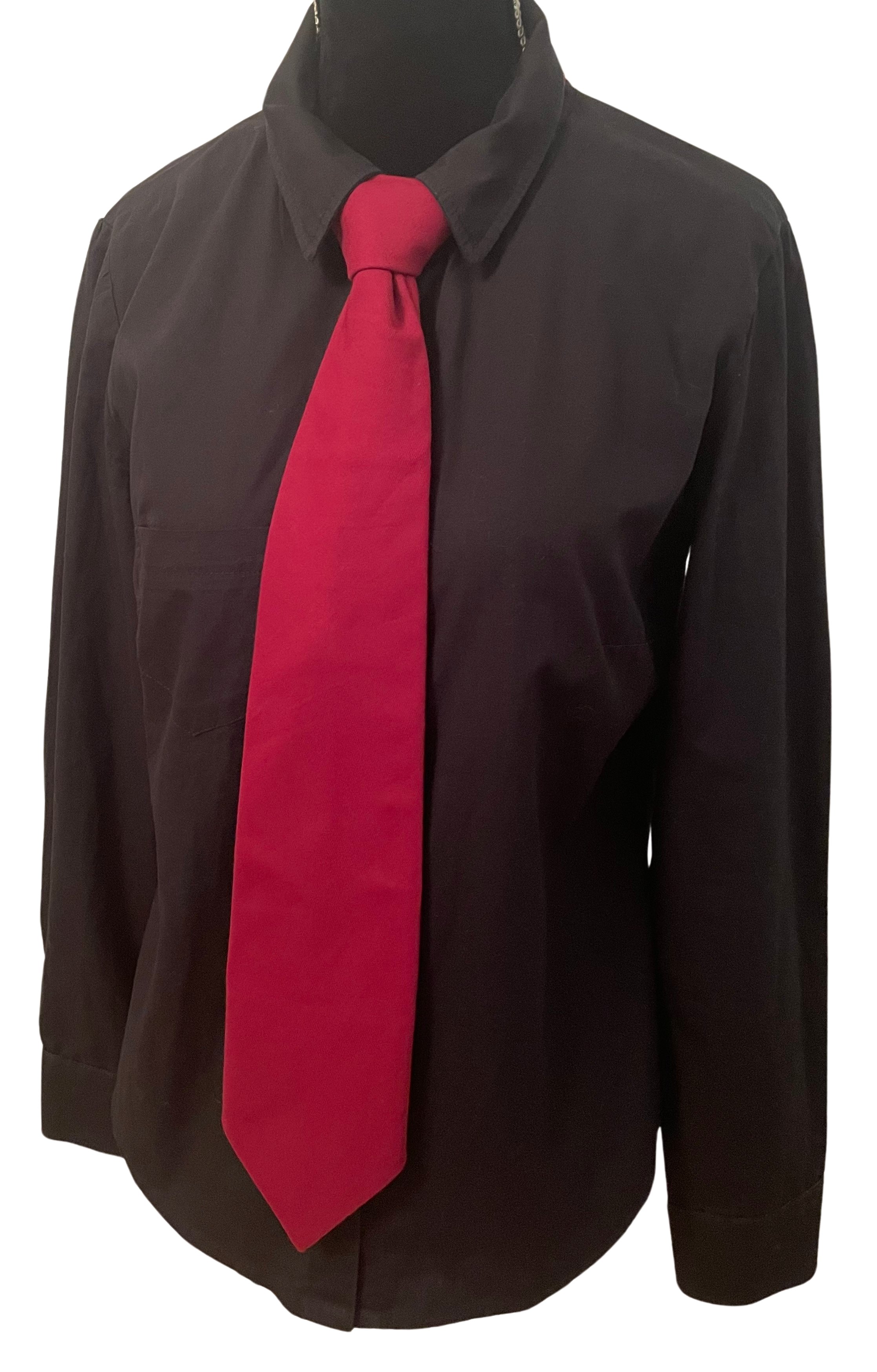 cravate rouge elna quinfil